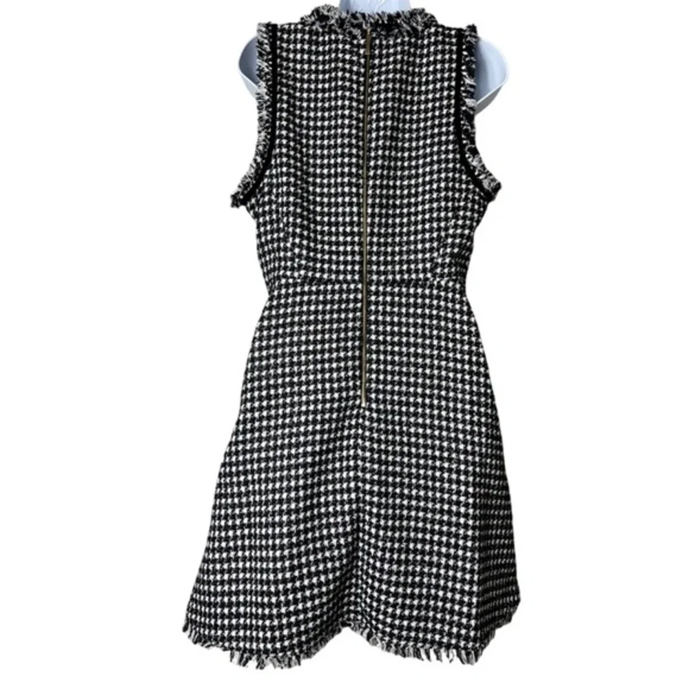 Kate Spade houndstooth tweed dress